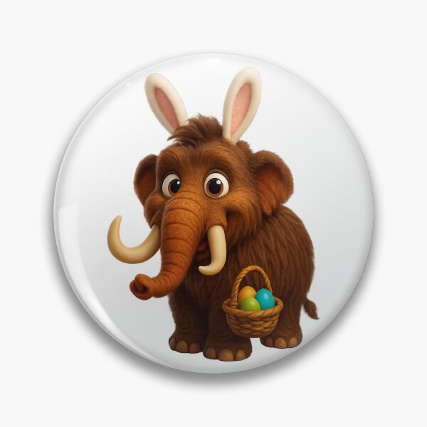 Item preview, Easter Woolly Mammoth designed and sold by Sillytoe.