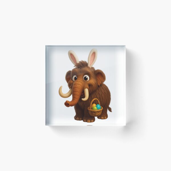 Item preview, Easter Woolly Mammoth designed and sold by Sillytoe.