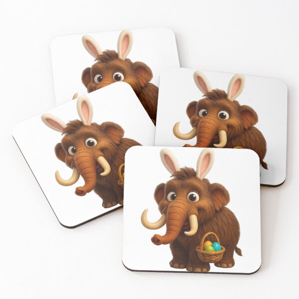 Item preview, Easter Woolly Mammoth designed and sold by Sillytoe.