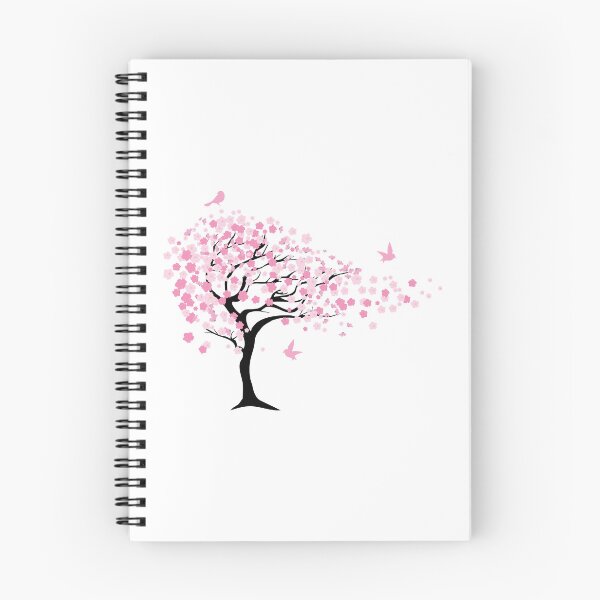 Item preview, Cherry Blossom Tree with Birds designed and sold by MagnoliaLake.