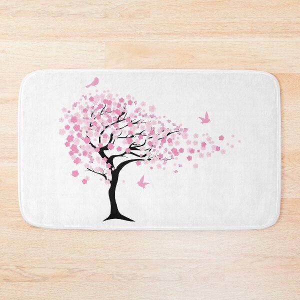Item preview, Cherry Blossom Tree with Birds designed and sold by MagnoliaLake.