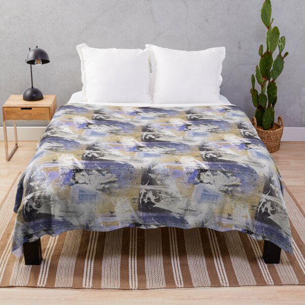 Item preview, Landscape Abstract in Purple and Yellow designed and sold by Artistestella.