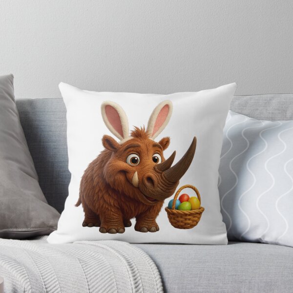 Item preview, Easter Woolly Rhinoceros designed and sold by Sillytoe.