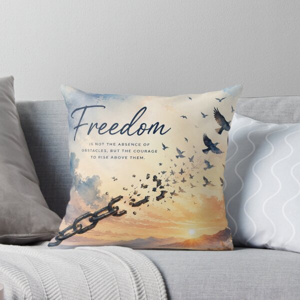 Item preview, Freedom Rising Above Obstacles Inspirational designed and sold by NaphDesigns.