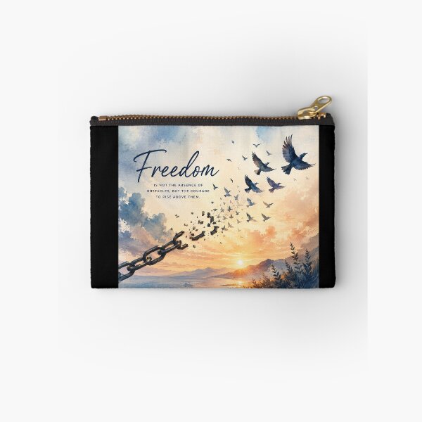 Item preview, Freedom Rising Above Obstacles Inspirational designed and sold by NaphDesigns.