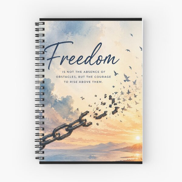 Item preview, Freedom Rising Above Obstacles Inspirational designed and sold by NaphDesigns.