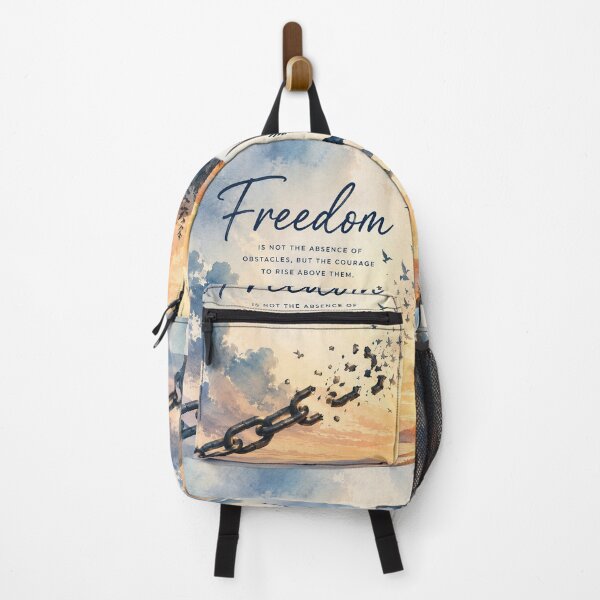 Item preview, Freedom Rising Above Obstacles Inspirational designed and sold by NaphDesigns.