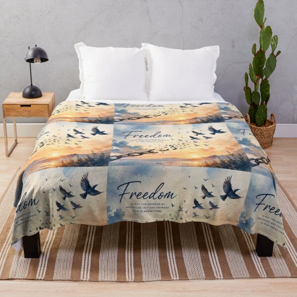 Item preview, Freedom Rising Above Obstacles Inspirational designed and sold by NaphDesigns.
