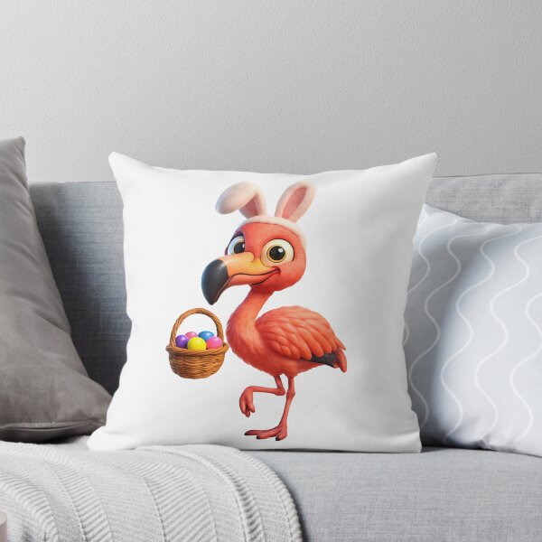 Item preview, Easter American Flamingo designed and sold by Sillytoe.