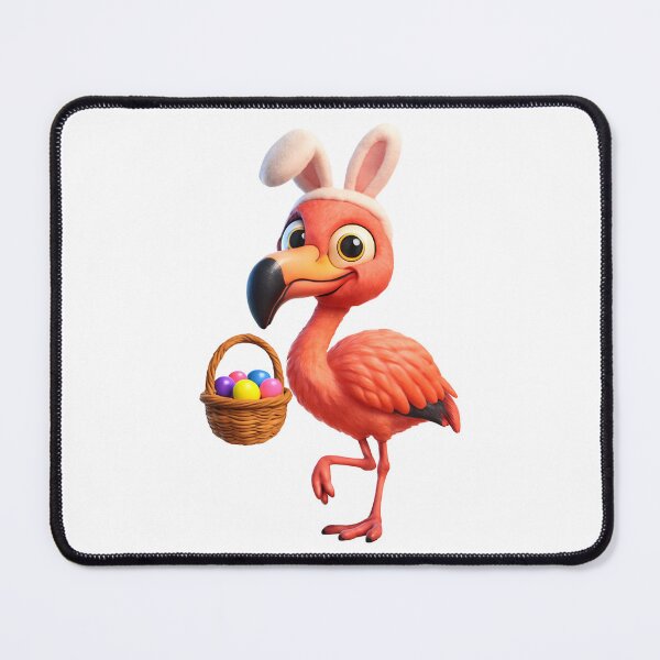Item preview, Easter American Flamingo designed and sold by Sillytoe.