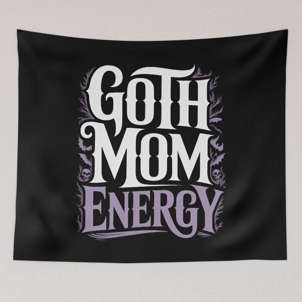 Item preview, Goth Mom Energy Mothers Day Gift for Gothic Moms designed and sold by Say It With Ink.