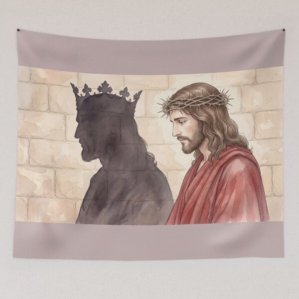 Item preview, Jesus Christ with Crown of Thorns designed and sold by RRRShop.