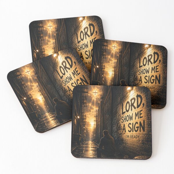 Item preview, Lord Show Me A Sign Urban Faith Art designed and sold by AnimalAirtistry.