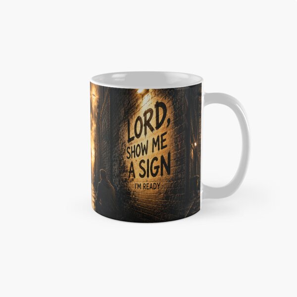 Item preview, Lord Show Me A Sign Urban Faith Art designed and sold by AnimalAirtistry.