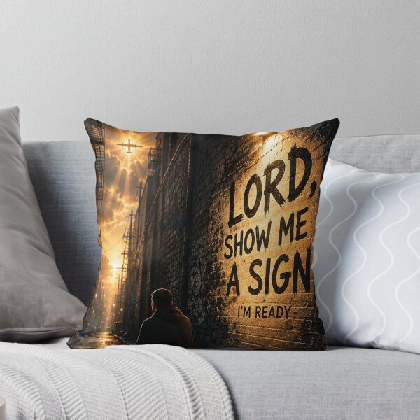 Item preview, Lord Show Me A Sign Urban Faith Art designed and sold by AnimalAirtistry.
