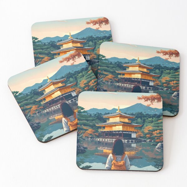 Item preview, Dreamy Anime Journey to Kinkaku-ji designed and sold by JacksoonLester.