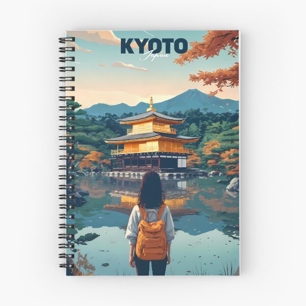 Item preview, Dreamy Anime Journey to Kinkaku-ji designed and sold by JacksoonLester.