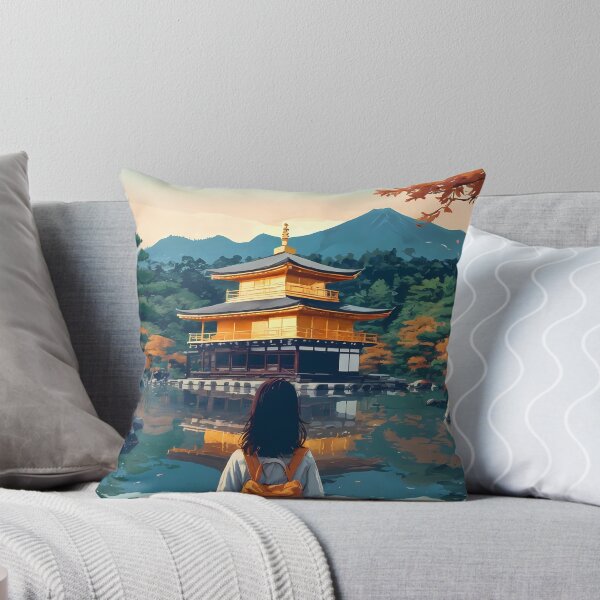 Item preview, Dreamy Anime Journey to Kinkaku-ji designed and sold by JacksoonLester.