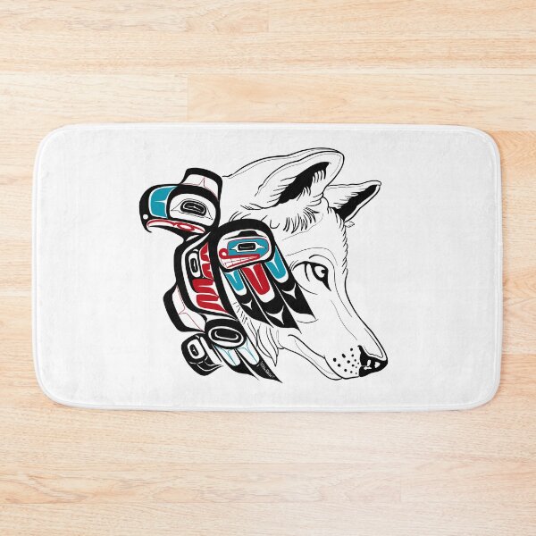 Item preview, West Coast Eagle and Wolf designed and sold by BRClothingCo.