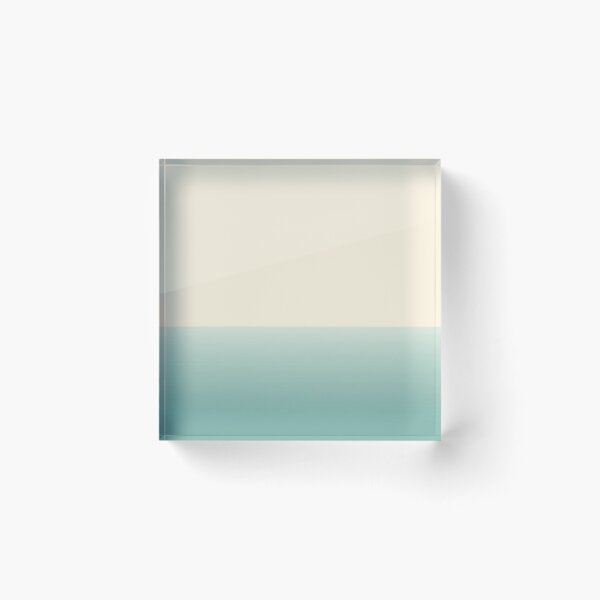 Item preview, Minimalist Ocean Horizon Gradient Art Print designed and sold by EllDAV777.