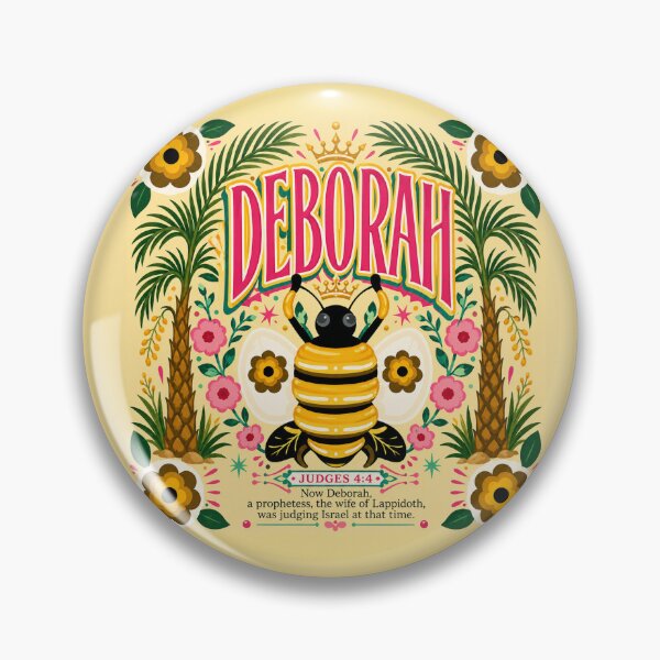 Item preview, Christian Bible Verse Art - Deborah - The Bee designed and sold by TinaSalazar.