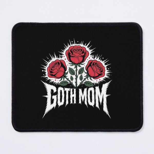 Item preview, Goth Mom with Roses Mothers Day Gift for Gothic Mothers designed and sold by Say It With Ink.