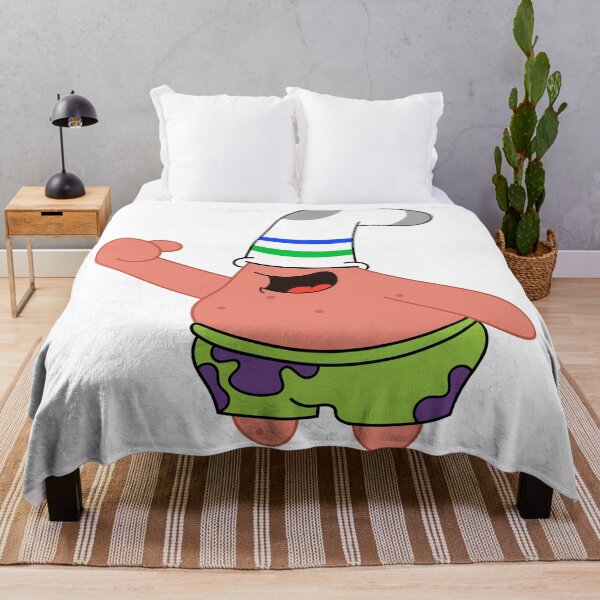 Item preview, Patrick Star with a sock on his head. SpongeBob SquarePants designed and sold by DibujandoPorfa.