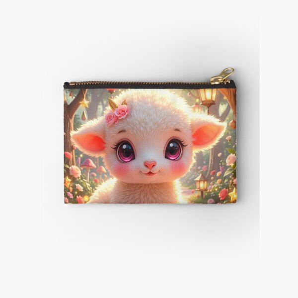 Item preview, Magical Baby Lamb in a Rose Garden designed and sold by Dragonfly-Magic.