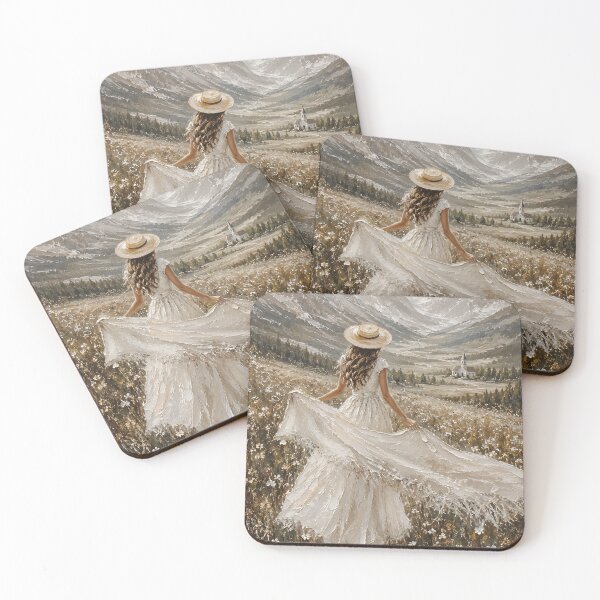 Item preview, Boho Mountain Meadow Wall Art – Cottagecore Landscape Aesthetic designed and sold by LoveNurseries.