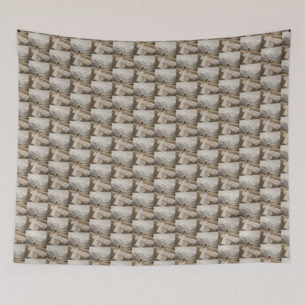 Item preview, Boho Mountain Meadow Wall Art – Cottagecore Landscape Aesthetic designed and sold by LoveNurseries.