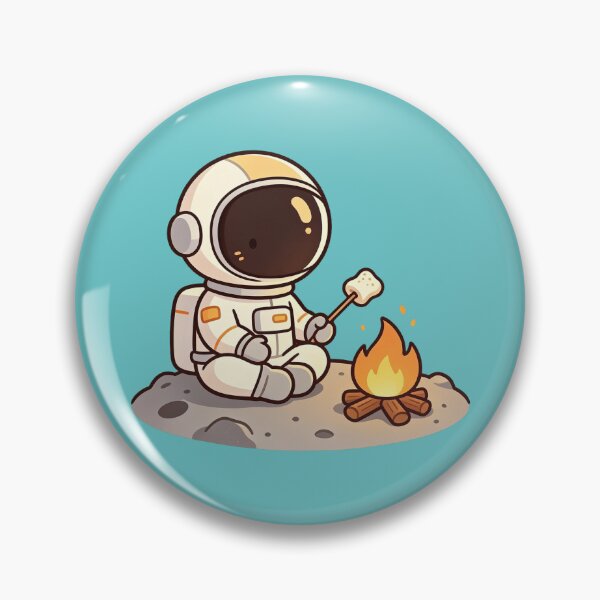 Item preview, Astronaut Camping on Moon - Space Bonfire designed and sold by TeyArtWork.