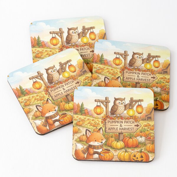 Item preview, Pumpkin Patch Gathering designed and sold by Thalora Store.