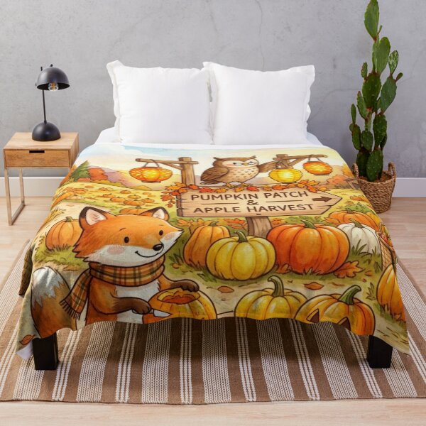 Item preview, Pumpkin Patch Gathering designed and sold by Thalora Store.