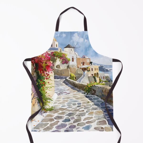 Item preview, Santorini Streets - S03 designed and sold by FlaskLab.