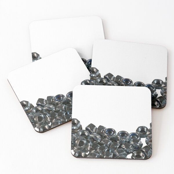 Item preview, Metal hexagonal nuts for the manufacture of industrial fasteners. designed and sold by elopezstock.