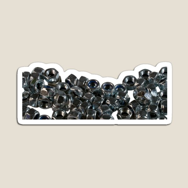 Item preview, Metal hexagonal nuts for the manufacture of industrial fasteners. designed and sold by elopezstock.