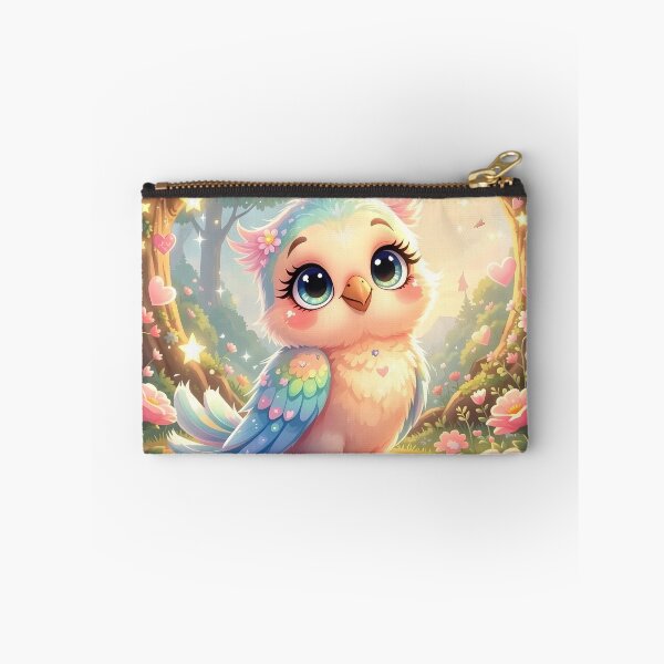 Item preview, Magical Pastel Parrot in an Enchanted Forest designed and sold by Dragonfly-Magic.