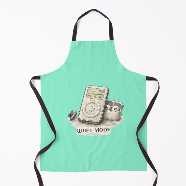 Item preview, Quiet Mode – Retro Music & Modern Life Aesthetic Illustration designed and sold by RosalesArts.