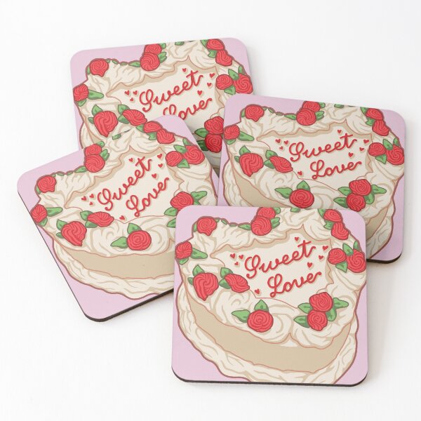 Item preview, Sweet Love Heart Cake designed and sold by kendra-psd.