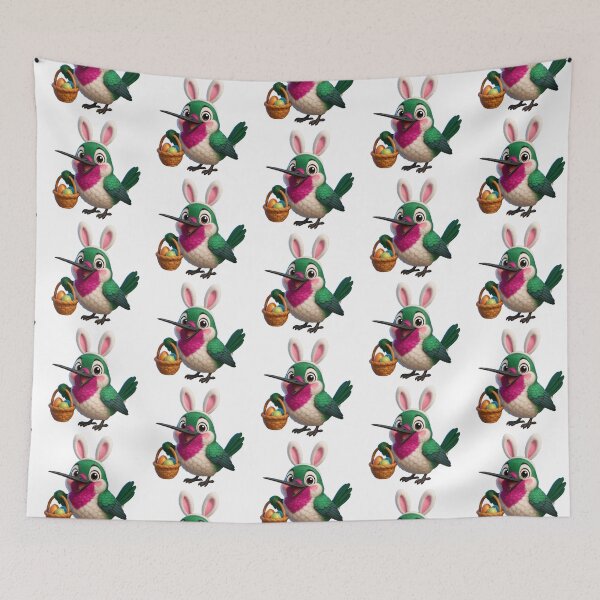 Item preview, Easter Anna's Hummingbird designed and sold by Sillytoe.