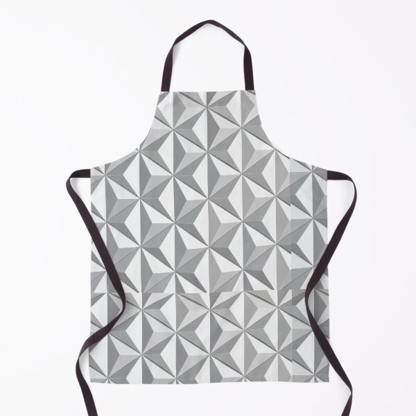 Item preview, Simple Geometric Silver Sphere Spaceship Tomorrow Pattern designed and sold by pixiedustpaint.