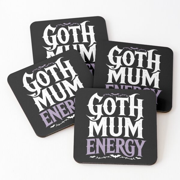 Item preview, Goth Mum Energy Mothers Day Gift for Gothic Moms designed and sold by Say It With Ink.