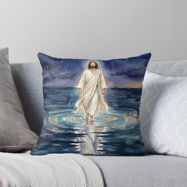 Item preview, Jesus Walking on Water at Night designed and sold by RRRShop.