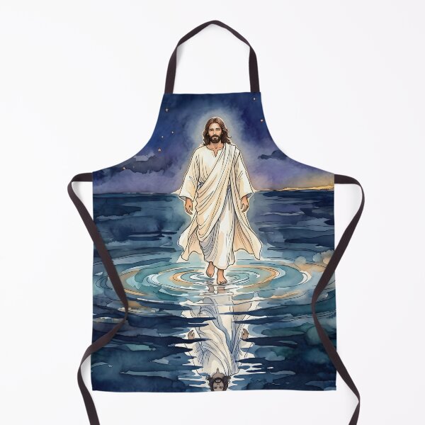 Item preview, Jesus Walking on Water at Night designed and sold by RRRShop.