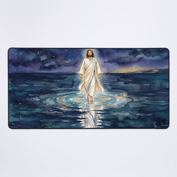 Item preview, Jesus Walking on Water at Night designed and sold by RRRShop.