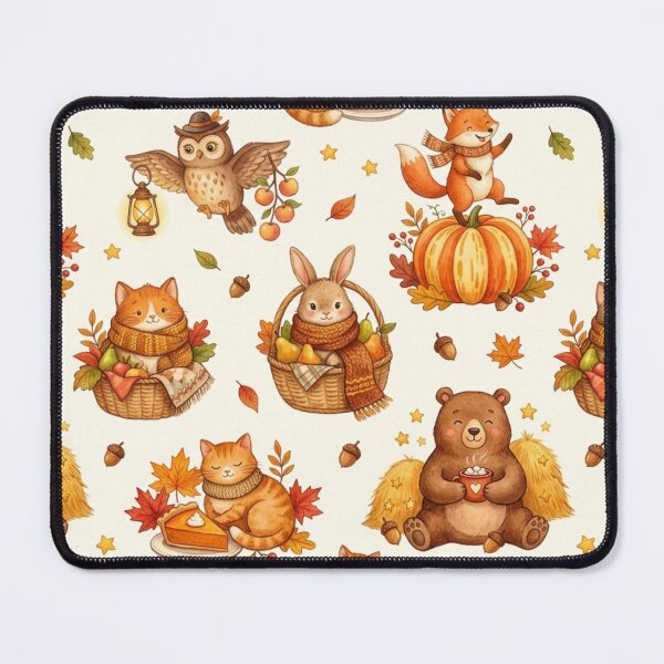 Item preview, Harvest Cozy Pattern designed and sold by Thalora Store.