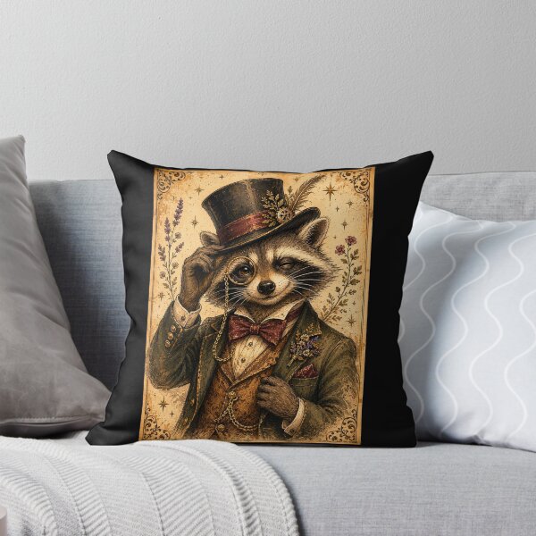 Item preview, Dapper Racoon - Vintage  designed and sold by Midnight-Moss.