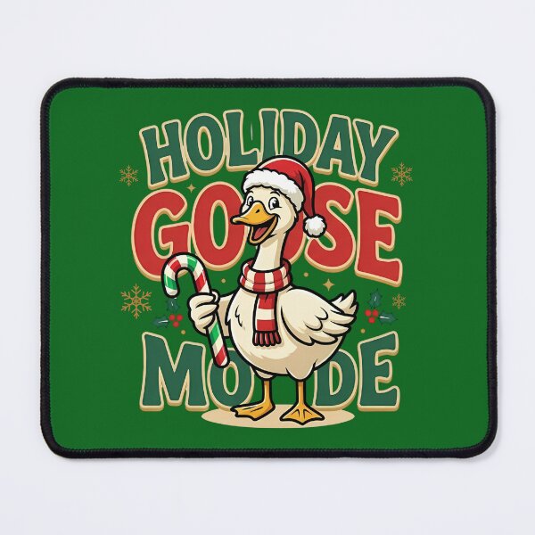 Item preview, Holiday Goose Mode Christmas Goose Shirt Funny Goose Lover Holiday PNG Festive Winter Gift designed and sold by VectorJoy.