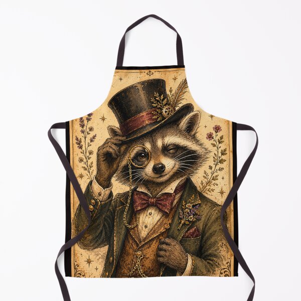 Item preview, Dapper Racoon - Vintage  designed and sold by Midnight-Moss.