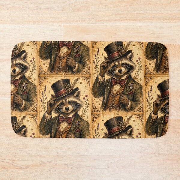 Item preview, Dapper Racoon - Vintage  designed and sold by Midnight-Moss.